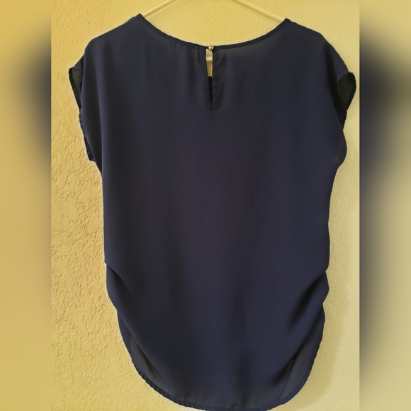 Navy blue blouse - Picture 2 of 2